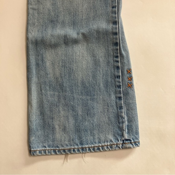 Y2K BILLABONG embroidered flare jeans - Picture 2 of 6